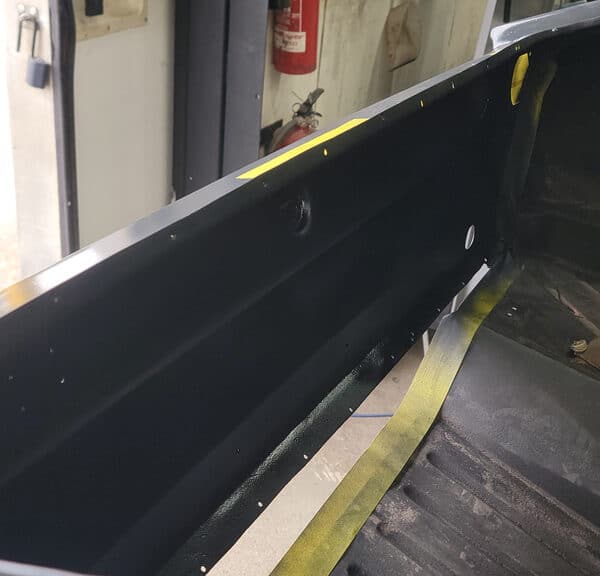 090426 1970 Aston Martin DBS Boot Stone Chip 4