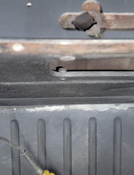 090426 1970 Aston Martin DBS Vantage Boot Rust Repairs 5