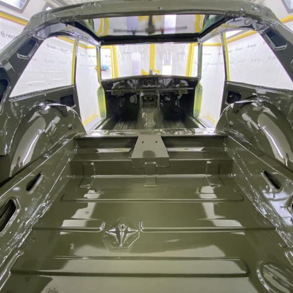 090426 1975 MGB GT Interior Seam Sealed and Painted 10