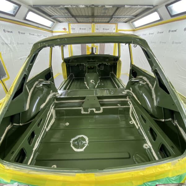 090426 1975 MGB GT Interior Seam Sealed and Painted 3