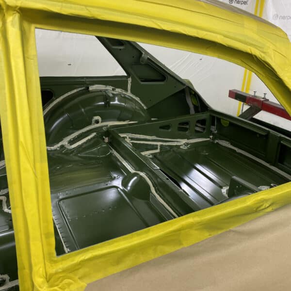 090426 1975 MGB GT Interior Seam Sealed and Painted 4