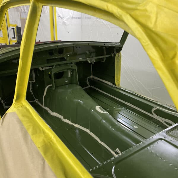 090426 1975 MGB GT Interior Seam Sealed and Painted 5