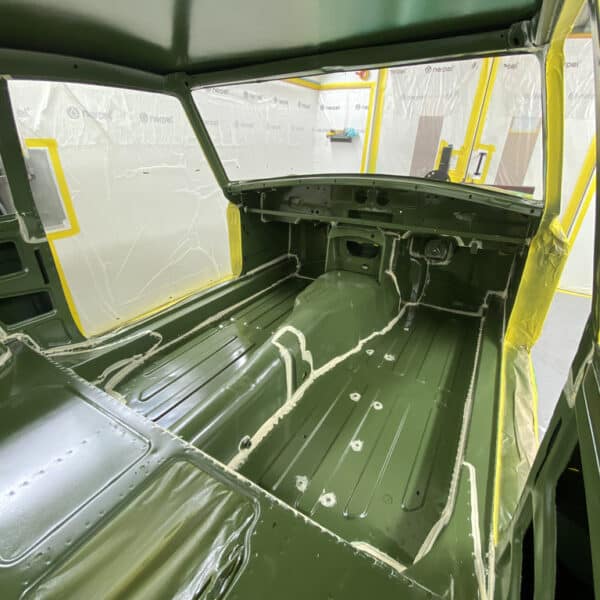 090426 1975 MGB GT Interior Seam Sealed and Painted 6