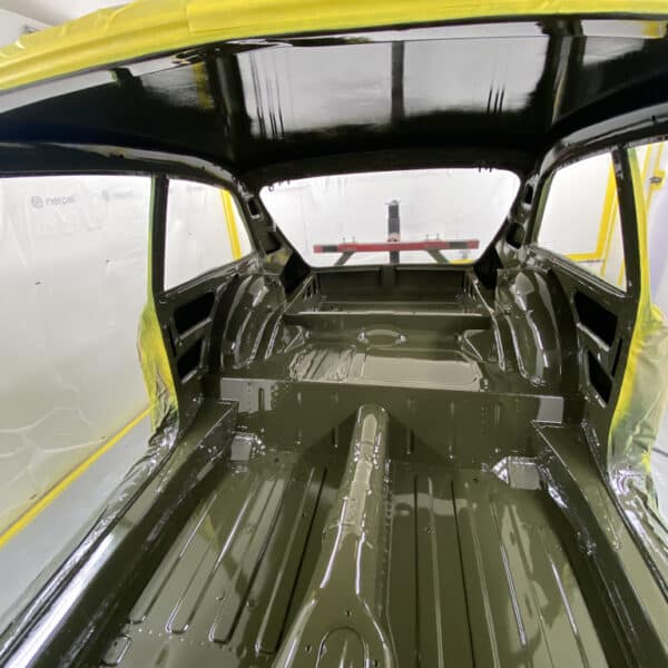 090426 1975 MGB GT Interior Seam Sealed and Painted 7