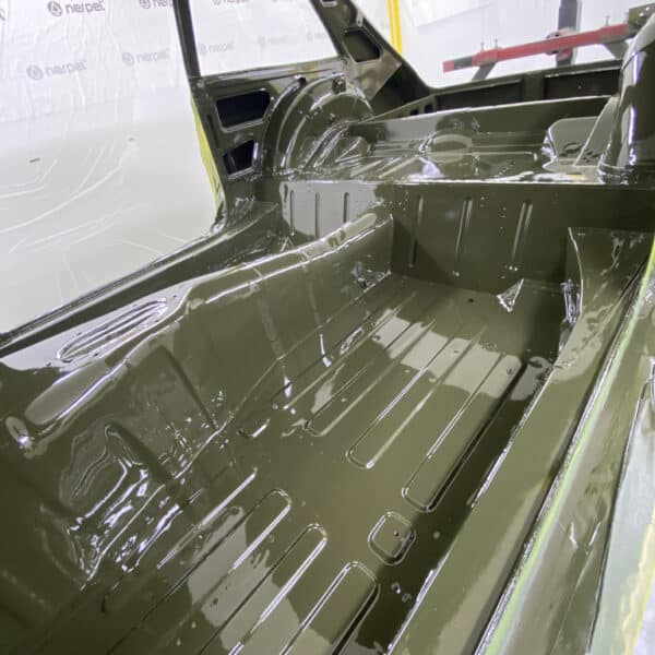 090426 1975 MGB GT Interior Seam Sealed and Painted 8