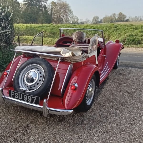 100426 1954 MG TF Reported Fuel Leak and Repair at Customers House