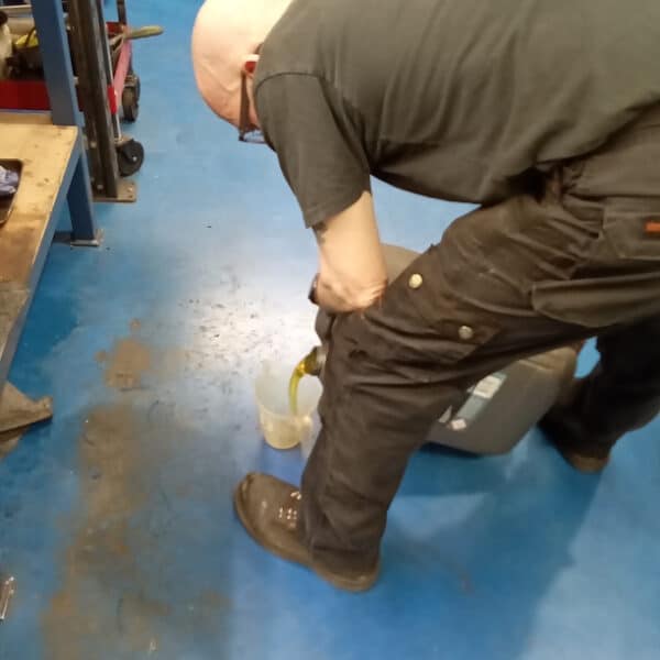 100426 1959 Jaguar MkIX gearbox wiring 6