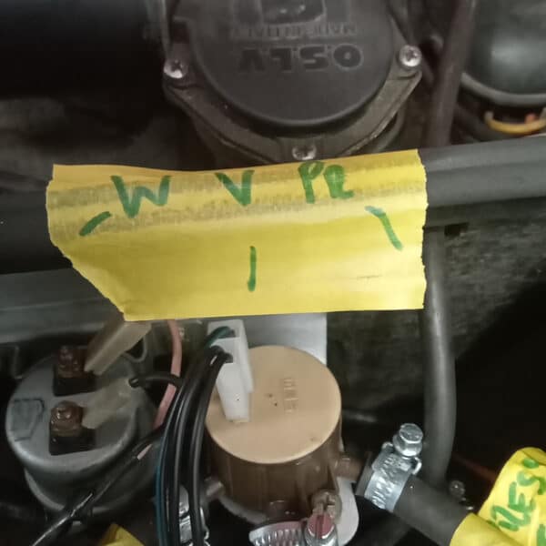 100426 1987 Maserati Boost Pressure Fuel Sender Vapor Pump 18