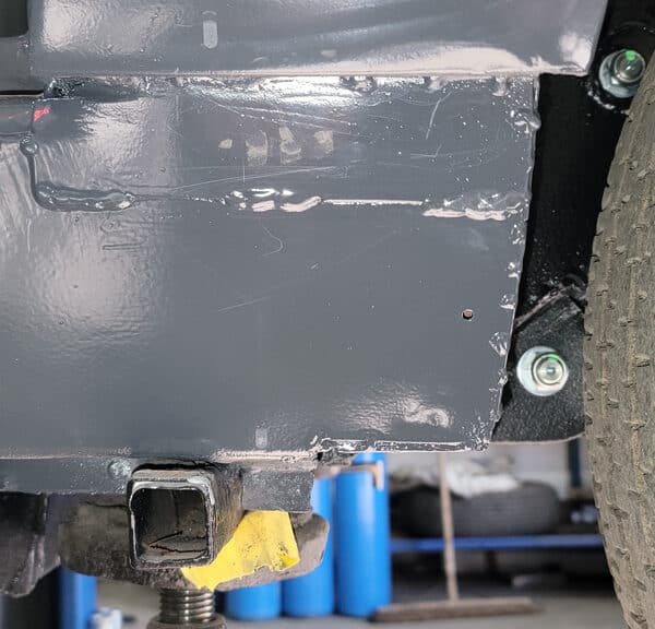 140426 1970 Aston Martin DBS Vantage B Pillar Passenger repair