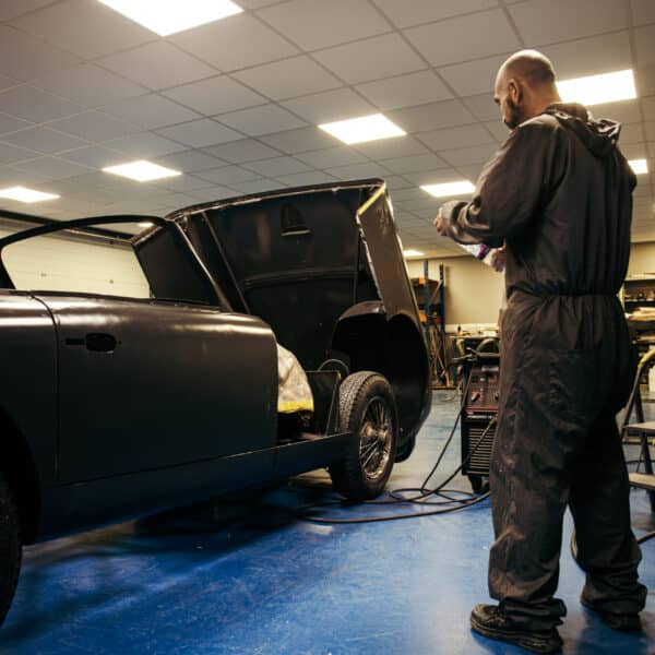 160426 1955 Aston Martin DB2 4 Drophead Coupe Bonnet Hinges 14