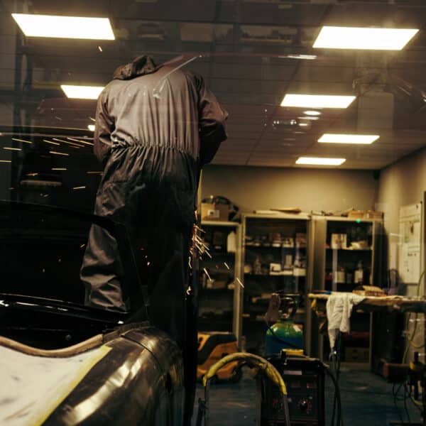 160426 1955 Aston Martin DB2 4 Drophead Coupe Bonnet Hinges 18