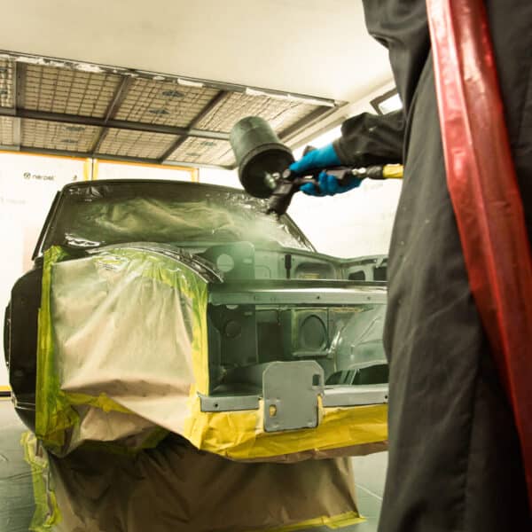 160426 1975 MG B GT V8 Painted in Tundra Green 46