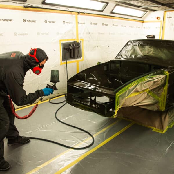 160426 1975 MG B GT V8 Painted in Tundra Green 51