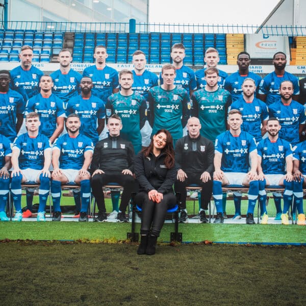 1975 MGB GT V8 delivery at ITFC portman road 06