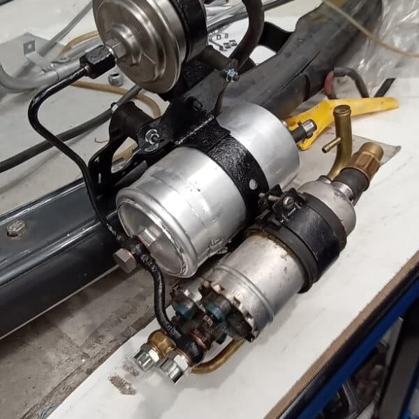 22042026 1987 Mercedes 500SL engine bay progress 3