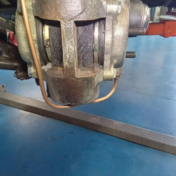 240426 1959 Jaguar MkIX Brakes 2