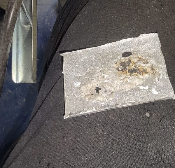 270326 1955 Aston Martin DB2 Drophead Coupe Bonnet Patch 2