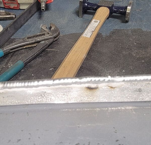 270326 1955 Aston Martin DB2 Drophead Door Lips Welded 3