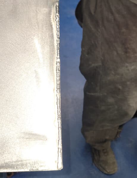 270326 1955 Aston Martin DB2 Drophead Door Lips Welded 4