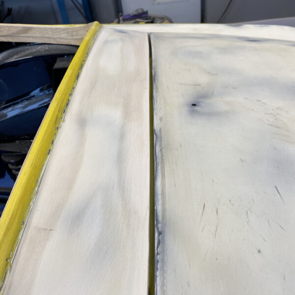 300426 1955 Aston Martin DB24 Panel Levelling 2