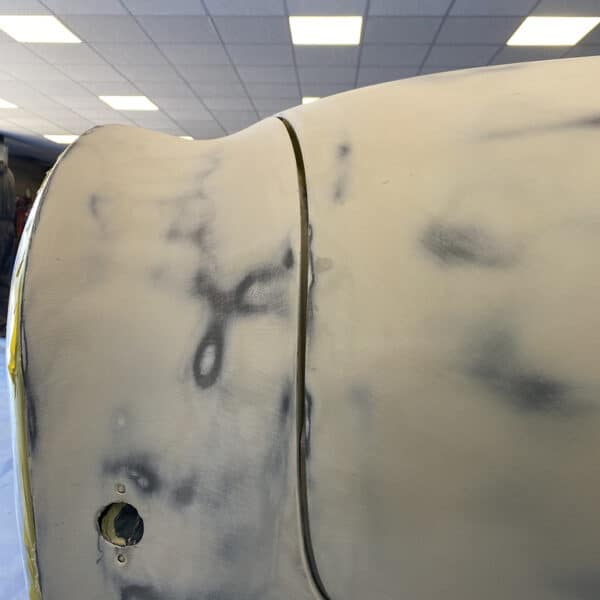 300426 1955 Aston Martin DB24 Panel Levelling 4