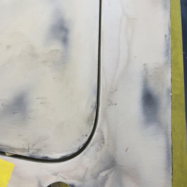 300426 1955 Aston Martin DB24 Panel Levelling