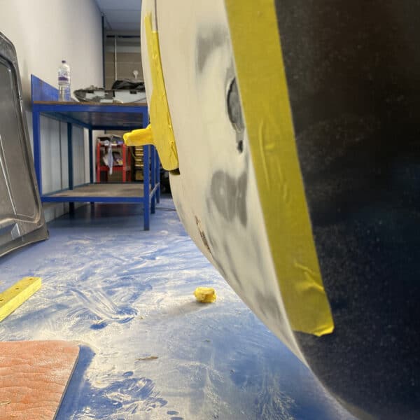 300426 1955 Aston Martin DB24 Panel Levelling 7