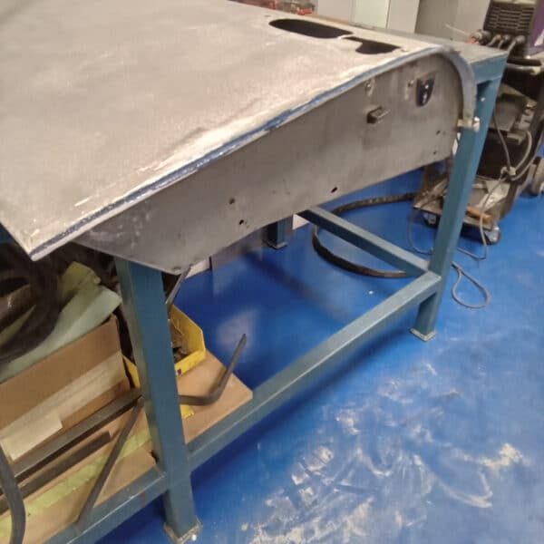 310326 1955 Aston Martin DB2 Drophead Coupe Bonnet Sanding 4