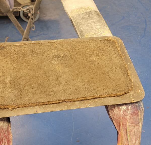 310326 1955 Aston Martin DB2 Drophead Coupe Boot Prep