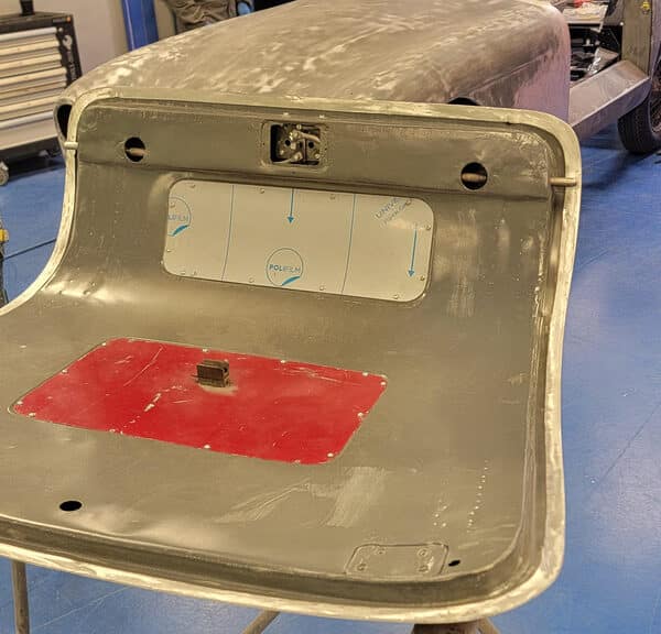 310326 1955 Aston Martin DB2 Drophead Coupe Boot Stripped Down 2