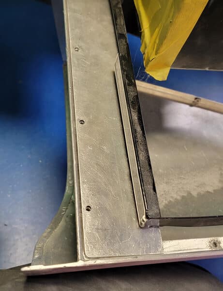 310326 1955 Aston Martin DB2 Drophead Coupe Front Seal Panel Removed for Prep 3