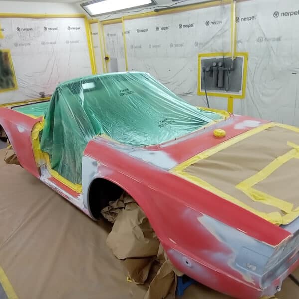 05052026 1973 Triumph TR6 full paint process 1
