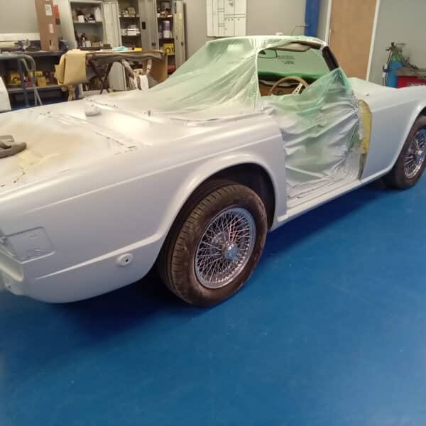 05052026 1973 Triumph TR6 full paint process 3