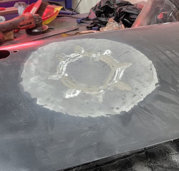 070526 1955 Aston Martin DB24 Drophead Coupe Door Repair 3