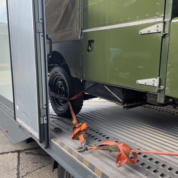 070526 1956 Land Rover Series 1 Transported to ACA 2