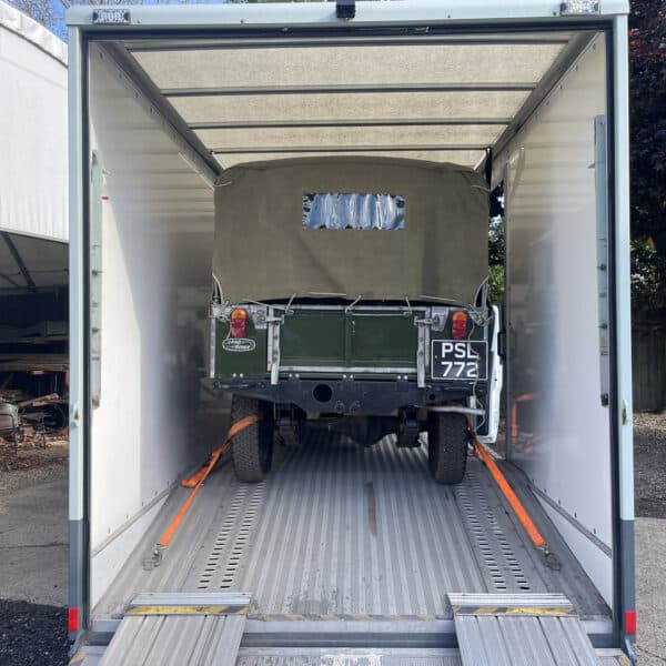 070526 1956 Land Rover Series 1 Transported to ACA 3