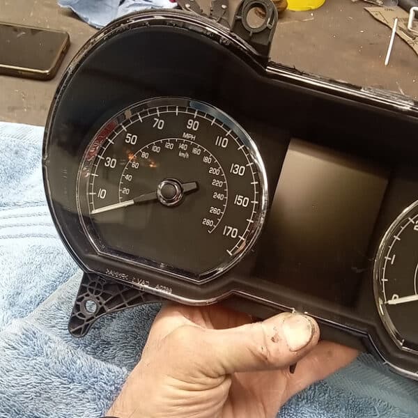 070526 2006 Jaguar XK Cluster Repair 2