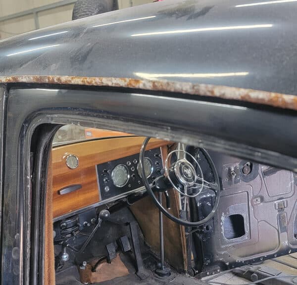 080526 1958 Rover 90 Rust Inspection 10