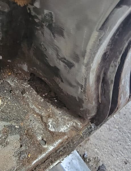080526 1958 Rover 90 Rust Inspection 26