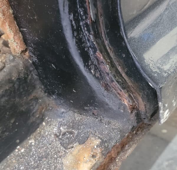 080526 1958 Rover 90 Rust Inspection 28