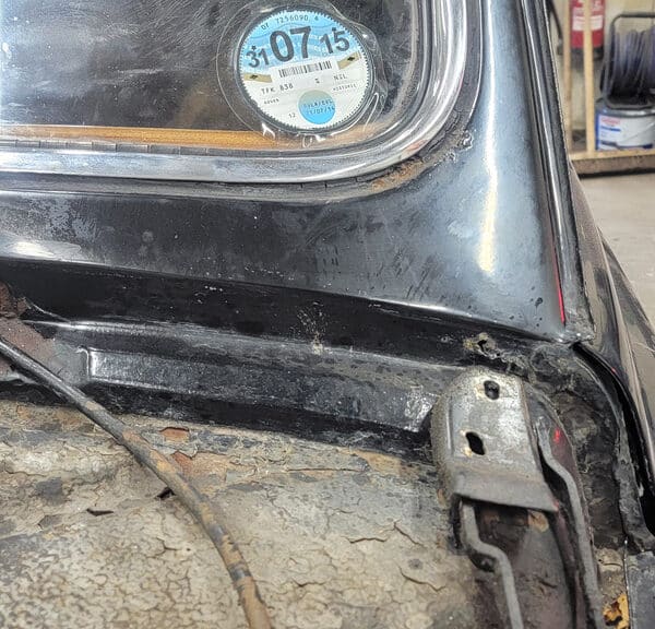 080526 1958 Rover 90 Rust Inspection 9