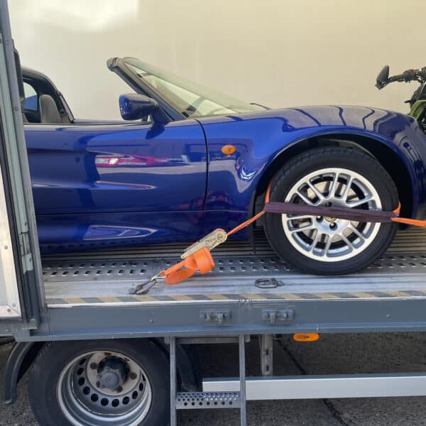 080526 2000 Lotus Elise S1 Loaded for Transport