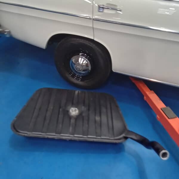 130526 1969 Audi L 72PS Fuel Tank Removal 10