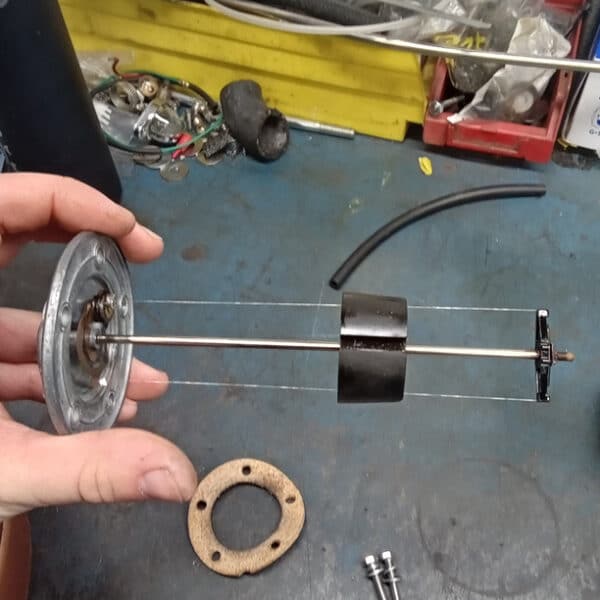 130526 1969 Audi L 72PS Fuel Tank Removal 2