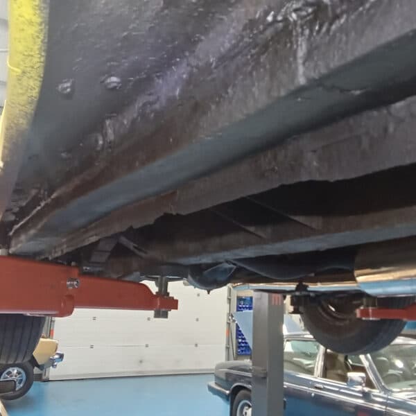 140526 1952 MG YA Jet Reset Sill Underseal and Seam Seal 20