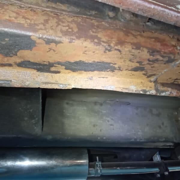 140526 1952 MG YA Jet Reset Sill Underseal and Seam Seal 25