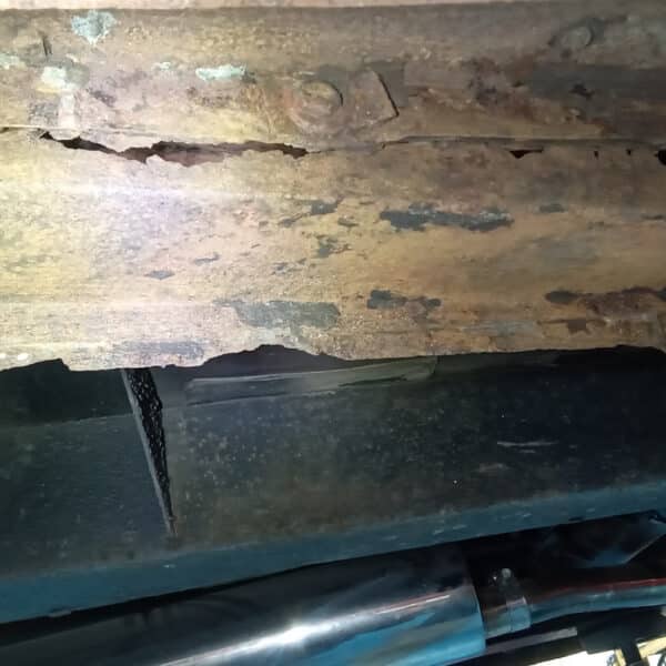 140526 1952 MG YA Jet Reset Sill Underseal and Seam Seal 5