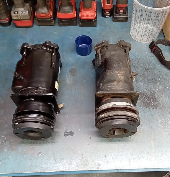140526 1991 Jaguar XJS AC Removal 3