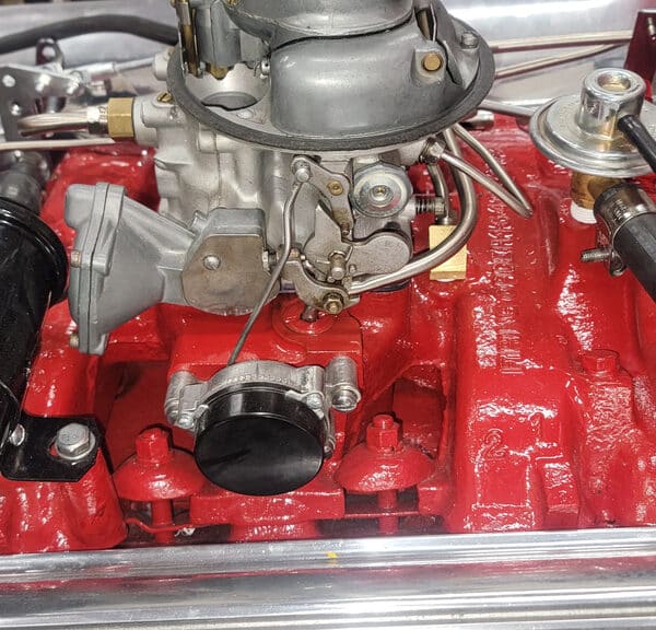 190526 1955 Ford Thunderbird Air Cleaner Removed 3