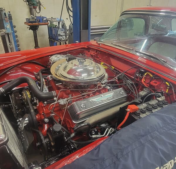 190526 1955 Ford Thunderbird Engine Pre Disassembly